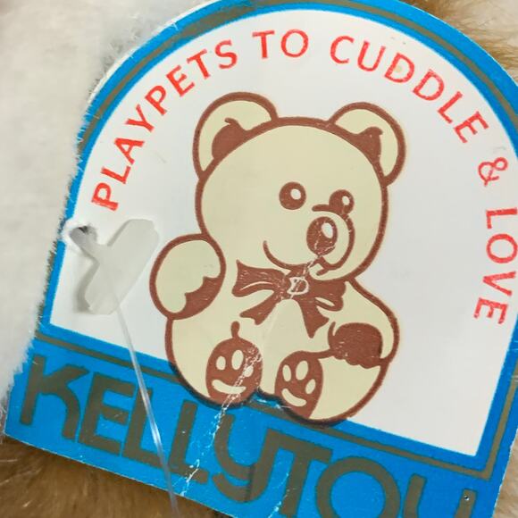 KellyToy Fox Stuffed Animal Brown White Vintage 90s Long Tail PlayPet 9" NEW - Picture 5 of 7